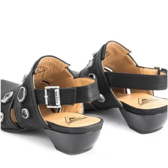 Pointed Black Mule “Truth Serena” by John Fluevog - Picture 2 of 11